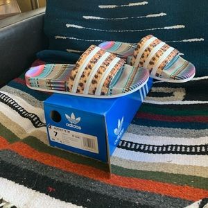 Adidas adillette slides women’s 7